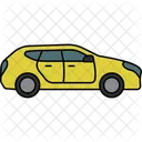 Icono De Coche Pequeno Coche Pequeno Coche Compacto Icono