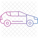 Icono De Coche Pequeno Coche Pequeno Coche Compacto Icono