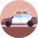 Carro De Emergencia Carro De Policia Veiculo Policial Icon