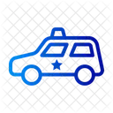 Carro da polícia  Ícone