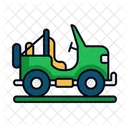 Linha Cheia De Carro Safari Icon