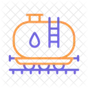 Vagao Tanque Gasolina Vagao Tanque Ferroviario Ícone