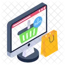 Compras Web Carrito Vacio Compras En Linea Icon