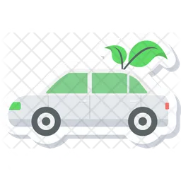 Carro verde  Ícone