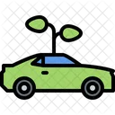 Carro verde  Ícone