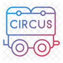 Gaiola De Circo Vagao De Trem De Circo Circo Ícone
