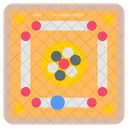 Carrom board  Icon