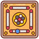Carrom Board Carrom Board Game Icon