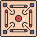 Carrom-Brett  Symbol