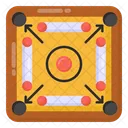 Board Game Carrom Sports Icon