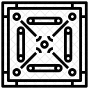 Carrom  Icon