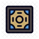 Carrom Board Game Icon