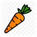 Carrot Food Vegetable Icon