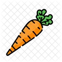 Carrot Food Vegetable Icon