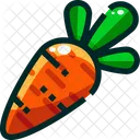 Carrot Vegetable Organic Icon