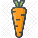 Carrot Health Food Icon