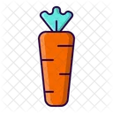 Carrot Vegetables Organic Icon