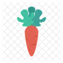 Carrot Vegetable Fitness Icon