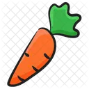 Carrot Vegetable Food Icon