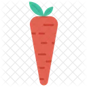 Carrot Meal Vegetarian Icon