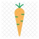 Carrot Fruit Gardening Icon