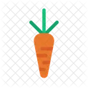 Carrot Fresh Vegetables Icon