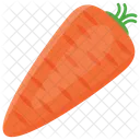 Carrot Root Fresh Icon