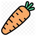 Carrot Fruit Healthy Icon