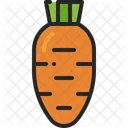 Carrot Vegetable Root Icon