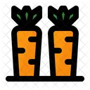 Carrot Food Flower Icon