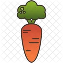 Carrot Orange Root Icon