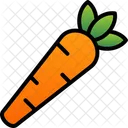 Carrot Organic Vegetable Icon