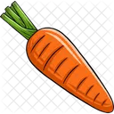 Carrot Orange Vegetable Icon
