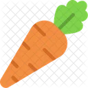 Carrot Vegetarian Nutrition Icon