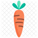 Carrot Vegetable Orange Icon