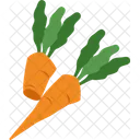 Carrot Food Vegetable Icon