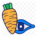 Carrot Eye Health Icon