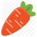 Carrot Vegetarian Health Icon
