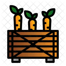 Carrot Box  Icon