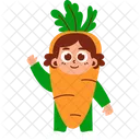 Carrot Character  Icon