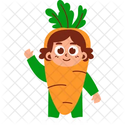 Carrot Character  Icon