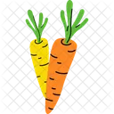 Carrot Yellow Orange Icon