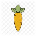 Carrot Food Vegetable Icon