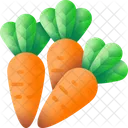 Carrot Food Vegetable Icon