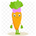 Carrot Food Vegetable Icon