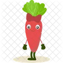 Carrot Food Vegetable Icon