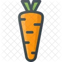 Carrot Health Food Icon