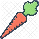 Carrot Root Healthy Icon