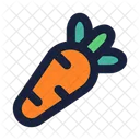 Carrot Vegan Vegetable Icon