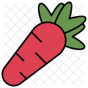 Carrot Food Vegetable Icon